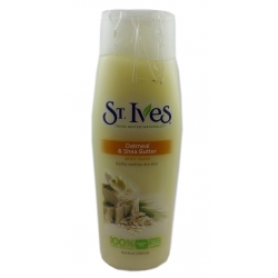 St.ives Oatmeal And Shea Butter Body Wash Gently Soothes Dry Skin (Made In USA)-400ml